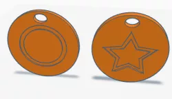squid game - key ring biscuits