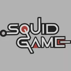 Squid game keychain