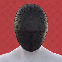Squid Game Mask - Pink Soldier mask foldable