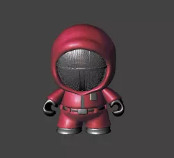 SQUID GAME SQUARE ARMY