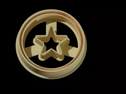 SQUID GAME STAR COOKIE CUTTER