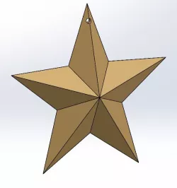 Star decoration