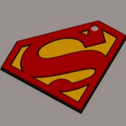 SUPERMAN KEICHAIN
