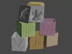 Tabletop Miniature Boxes [HeroForge compatible]