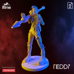 Teddy Warrior 32mm Cyber Myths