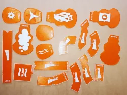 Templates for Gaslands