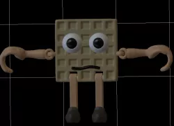 The Articulated Waffle Man