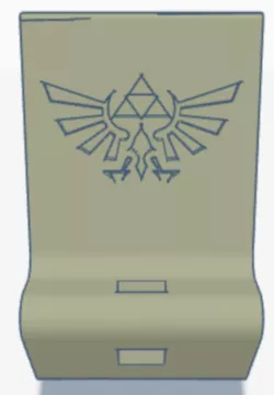 The Legend of Zelda - Hyrulian Crest Logo Switch Dock