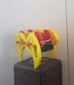 Theo Jansen flexible joint mechanism