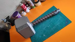 Thor Hammer design for 3D printing No paint needed
