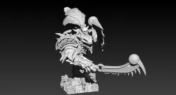 TLAHUICOTL SAURIAN - Duelist BUST (Short Version - B)