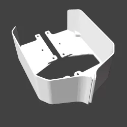 Traxxas TRX4 Inner fenders REAR (Not usable for the Sport version)
