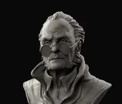 Vampire Hunter Bust
