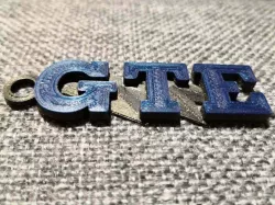 VW GTE keychain