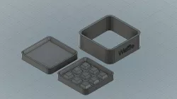 Waffle Bath Bomb Mold-Commercial License