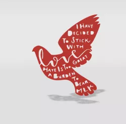 wall decor dove with quote