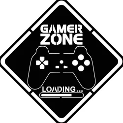 WALL DECORATION GAMER ZONE