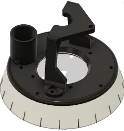Wet-Dry Polishing Shroud for Harbor Freight Drill Master 7in Polisher