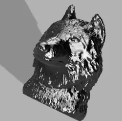 Wolf Key Chain