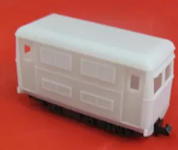 009/1:80/HOe short diesel or electric loco body to fit kato 109