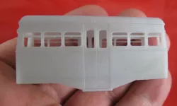 009/Hoe/1:80 semi streamlined short railcar