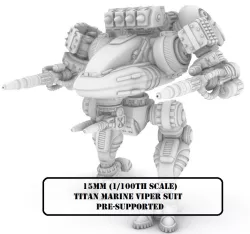 15mm (1/100th Scale) Titan Marine Viper Suit