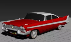 1958 Plymouth Fury Christine(Restored Version)