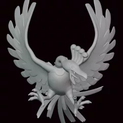 250- Ho-oh Pokemon Figure