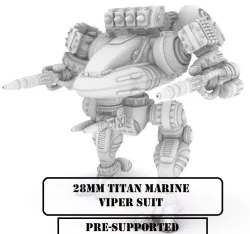 28mm Titan Marine Viper Suit Mech