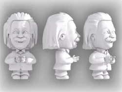 3D model of Einstein