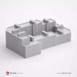 3D Print miniature building RB-SP-MD-002
