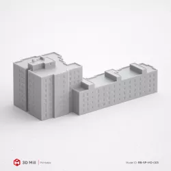 3D Print miniature building RB-SP-MD-003