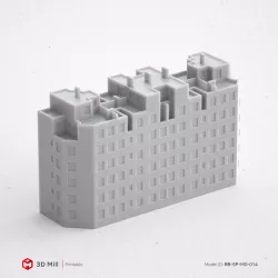 3D Print miniature building RB-SP-MD-014