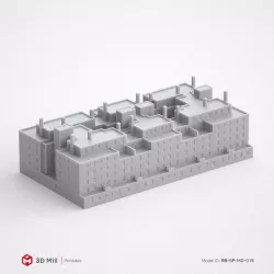 3D Print miniature building RB-SP-MD-015