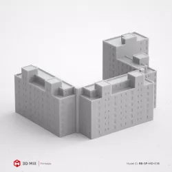 3D Print miniature building RB-SP-MD-018
