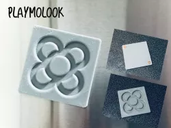 3D PRINTED FRIDGE MAGNET BARCELONA SIZE 5cm x 5cm