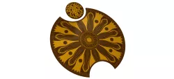 Achilles Shield | Greek Aspis Shield | Personalisation Option | Wall Mount Option Available | By CC3D