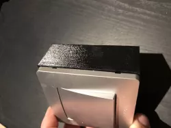 adapter for wall socket or flush-mounted switch