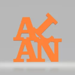 Alan Word Sculpture