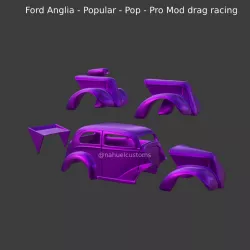 Anglia - Popular - Pop - Pro Mod drag racing