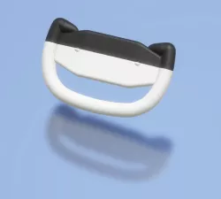 Aptera Gamma Yoke Keychain | 3D Print