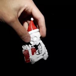 Articulated Christmas skeleton / Christmas skeleton flexi