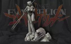 Asuka Langley - Neon Genesis Evangelion - 3d print figurine