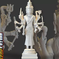 Balinese Shiva as Veerabhadra ***Patreon Goal Unlocked !***