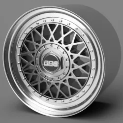 BBS RM 16" 1/24 with 2 Toyo Proxes Style Tires