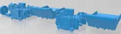 BelAZ 75581 Dump Truck 2012 Printable