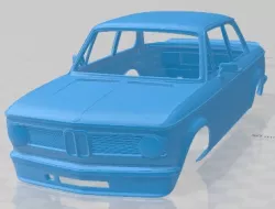 BMW 2002 Turbo 1973 Printable Body Car