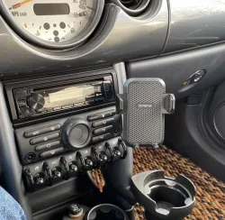 Car Phone Holder - Mini Cooper R50, R52, R53 - ball mount