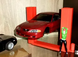 Car service elevator