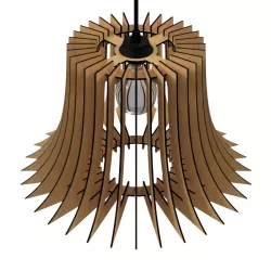 CEILING LIGHT LAMP 3D PRINT AND LASER CUT FILES MODEL 11